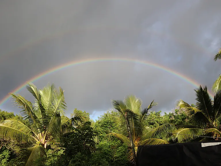 We see a lot of rainbows here (and double rainbows).