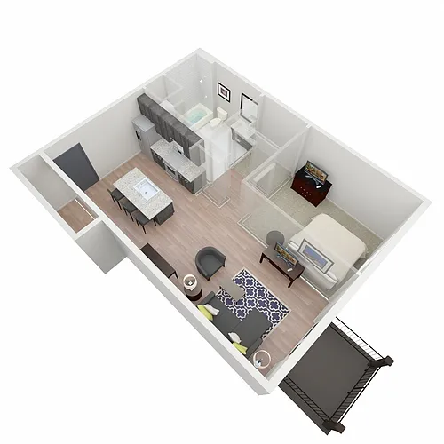 Floor plan The Breck