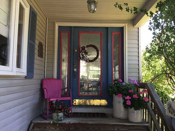 Protected front entry