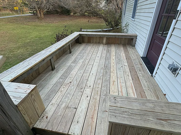 Front deck