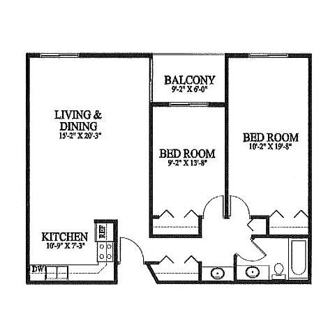 Floor plan B1