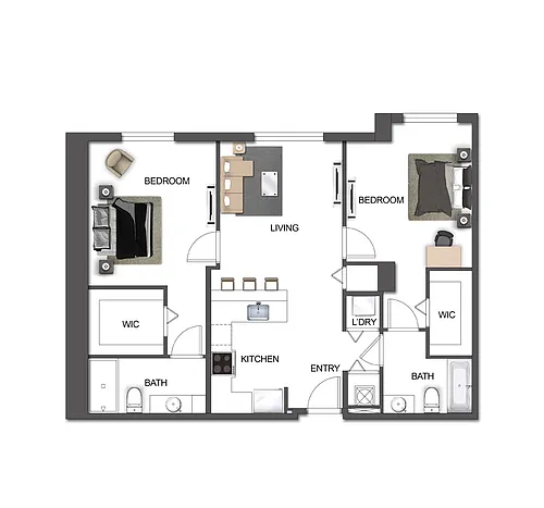 Floor plan B15