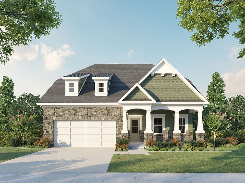 Cottage Elevation 2 Car