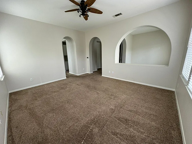 master bedroom and master sitting area