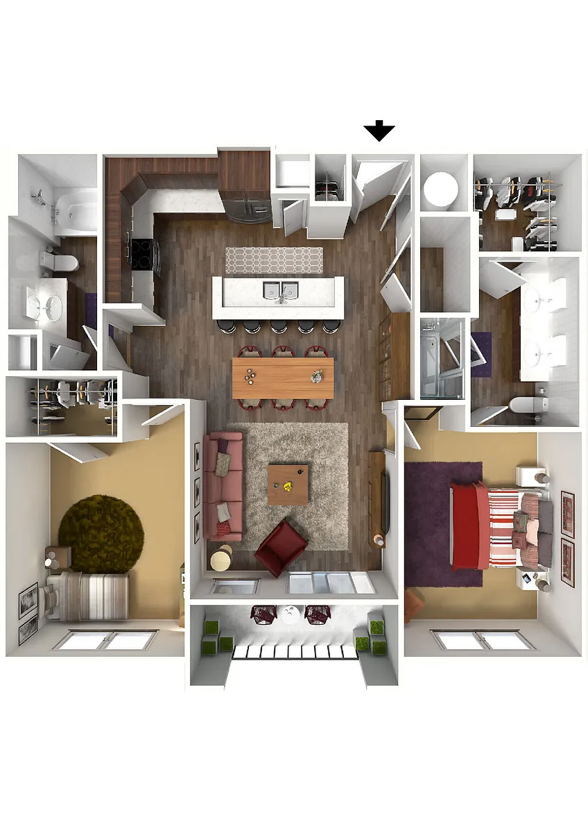 Floor plan C1