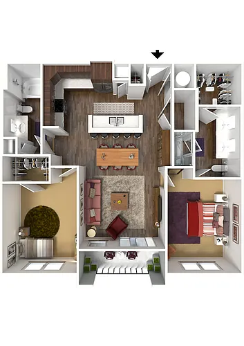 Floor plan C1