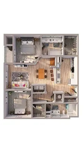 Floor plan The Sebastian