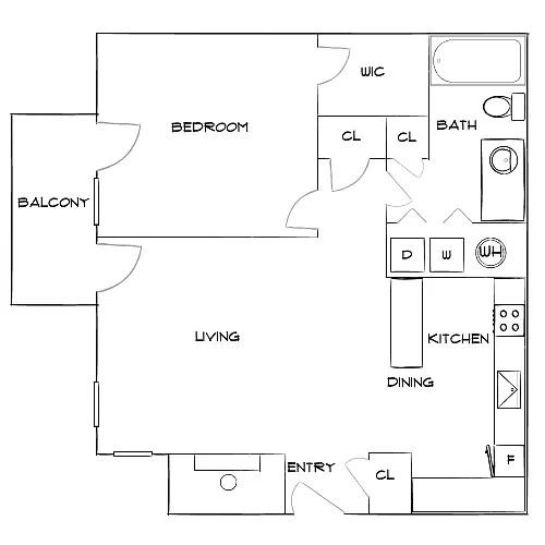 Floor plan Design 1A Premier