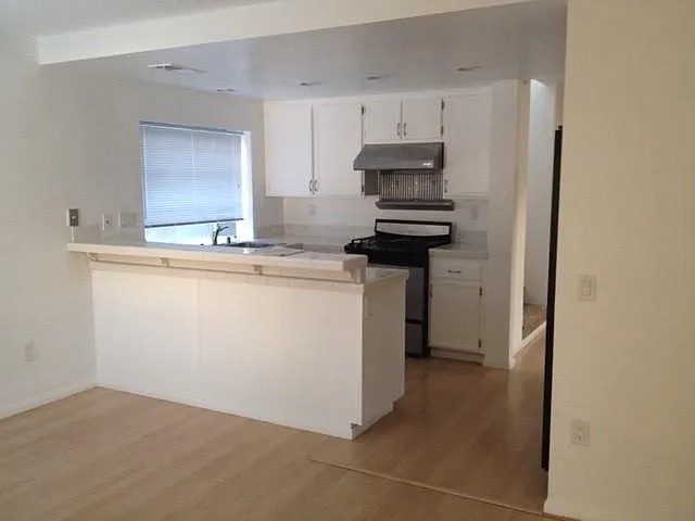 kitchen nook with bar area