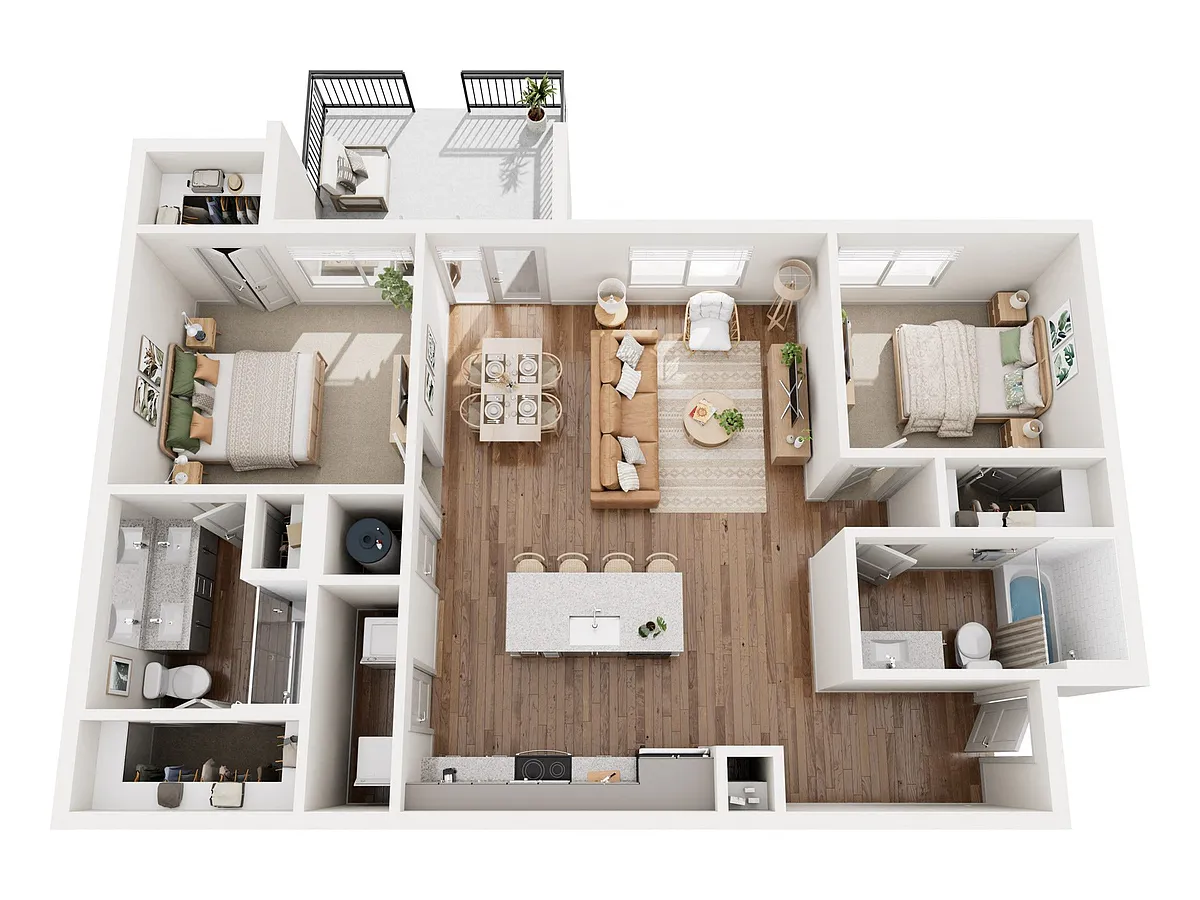 Floor plan B2