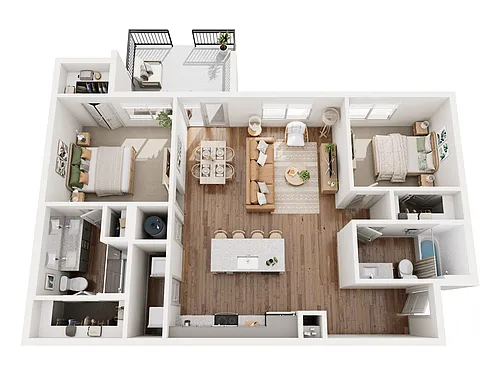 Floor plan B2
