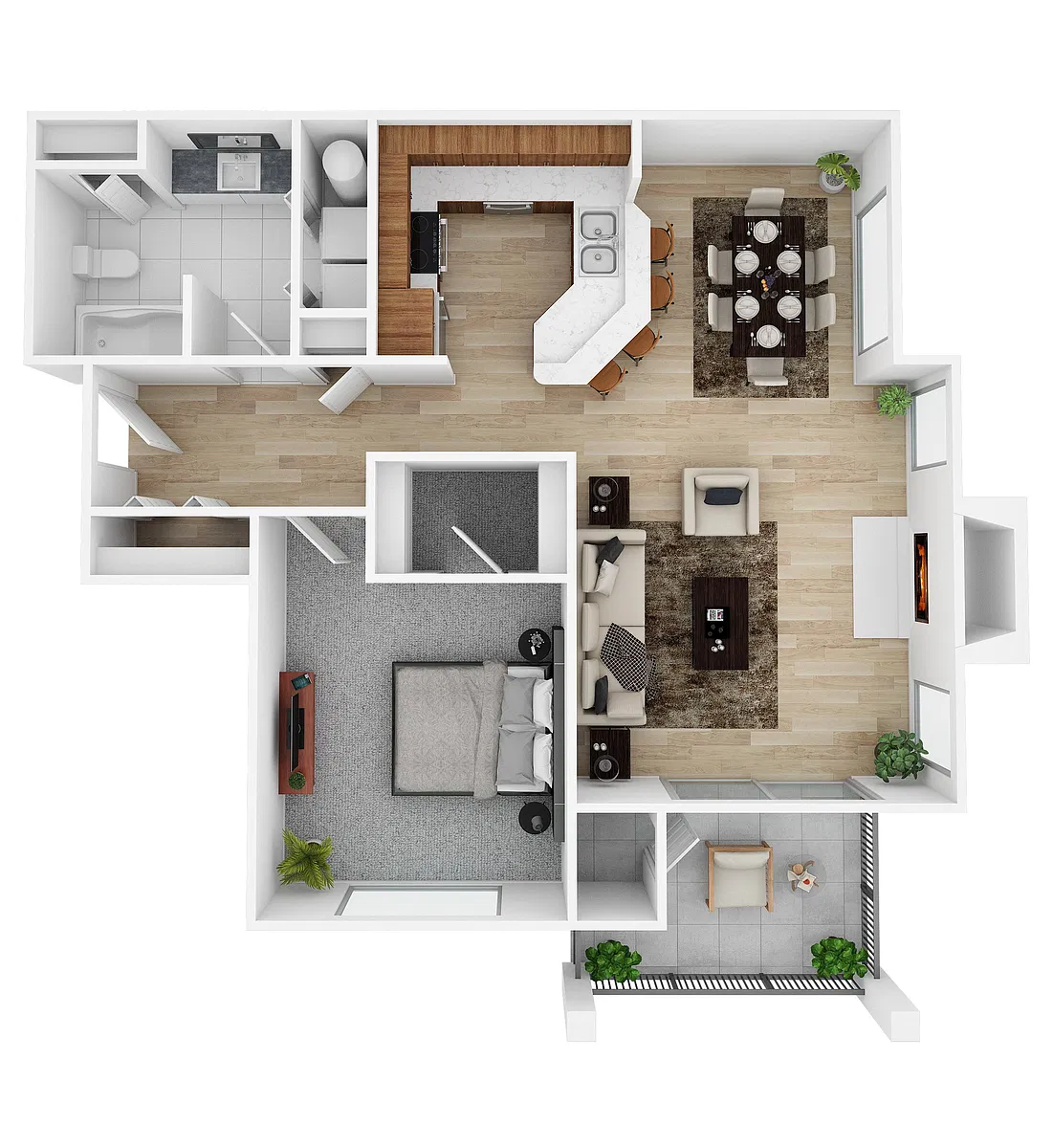 Floor plan A1