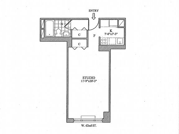 2nd image of 30 W 63rd St APT 12G