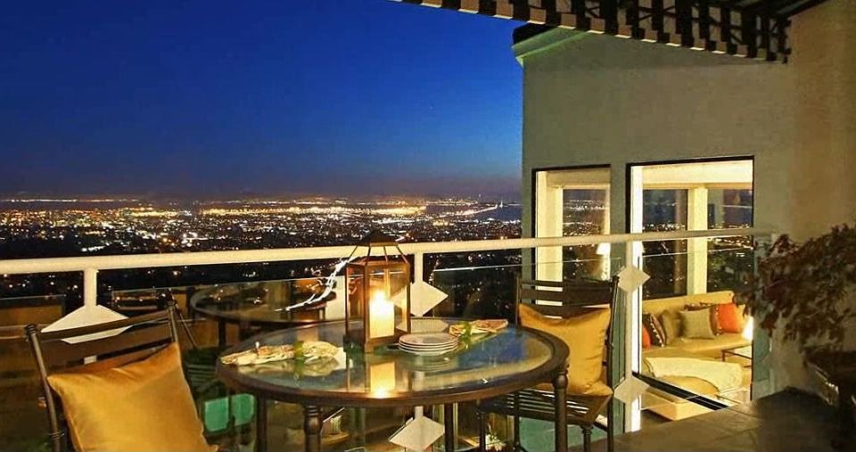 SF at Night from Dining Room Deck