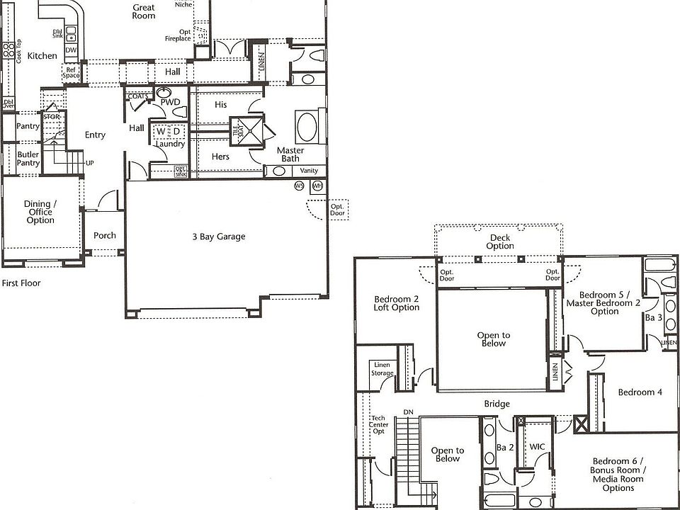 Floor Plan w/o Loft