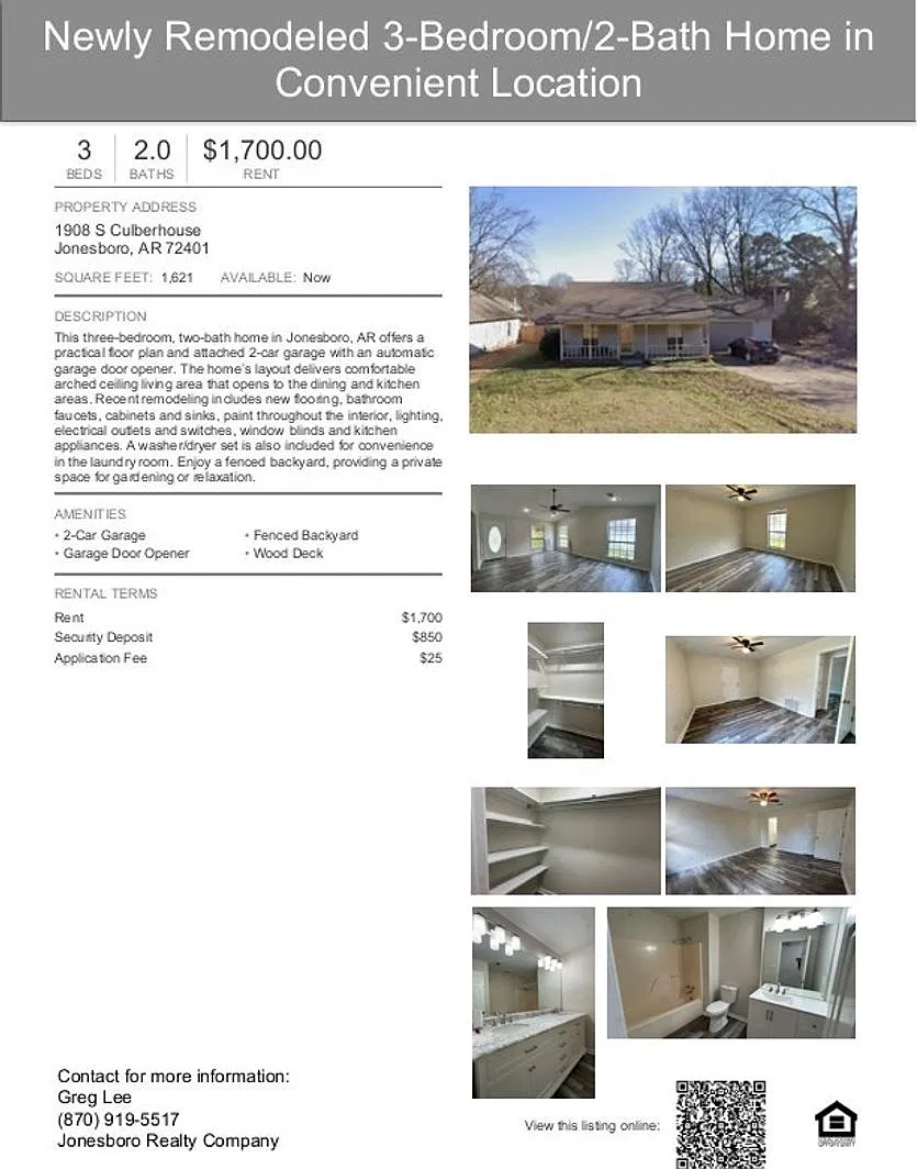 Newly Remodeled 3-Bedroom/2-Bath Home in Convenient Location — Photo 1