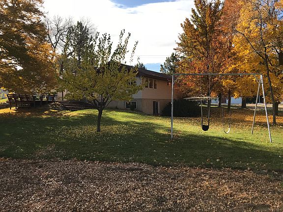This view is from the back of the property