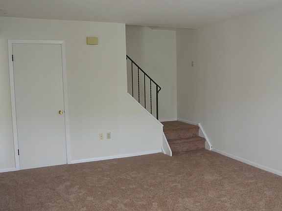 Spacious 12'6" x 17'8" Living Room (view from front entrance)