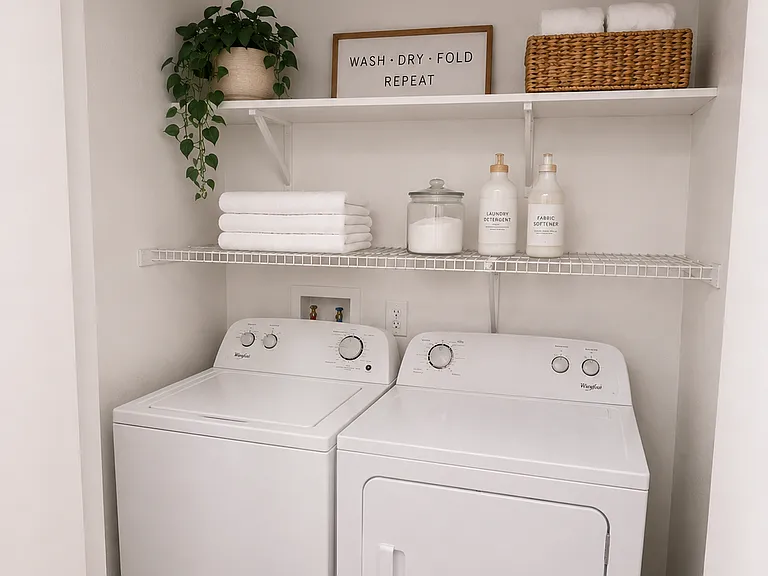 Washer and Dryer Hookup