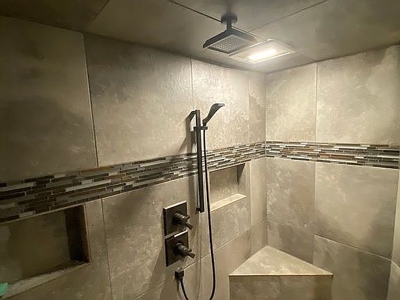 Master bath Walk in shower 