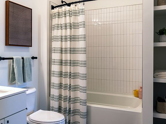 Bathroom with Built-Ins