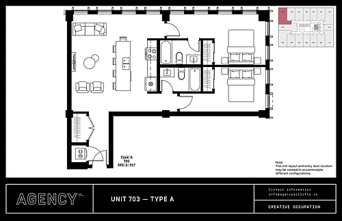 Floor plan 703