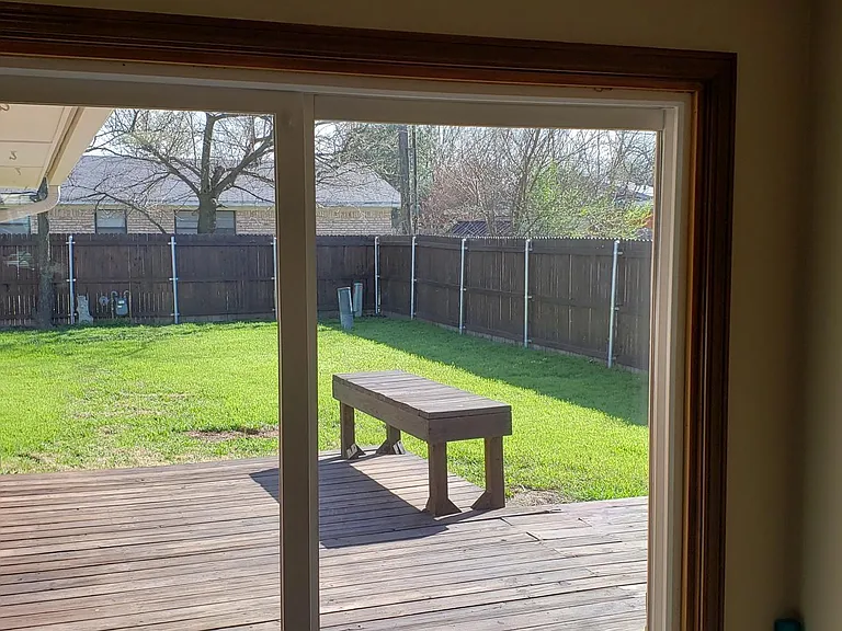 SLIDERS TO WOOD DECK - BBQ TIME