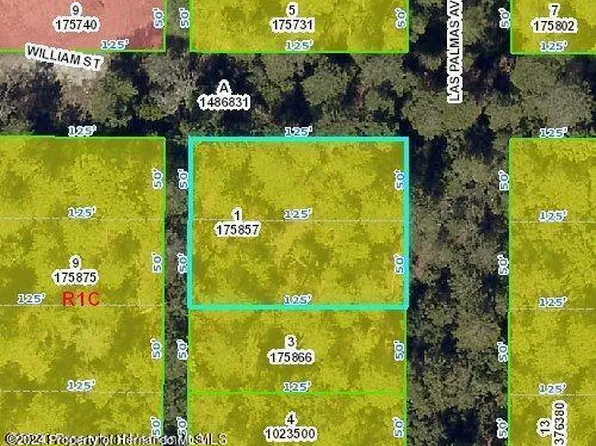 0 Las Palmas Ave, Spring Hill, FL 34606