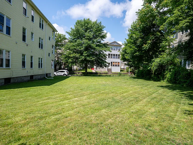 Large fenced Yard