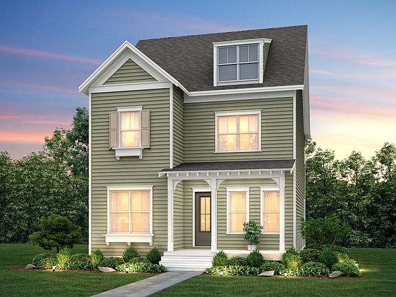 Randall Exterior 3 features Hardi Board Siding and Covered Front Porch