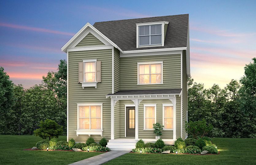 Randall Exterior 3 features Hardi Board Siding and Covered Front Porch