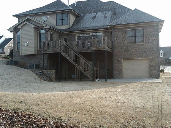 Rear View with covered lover deck