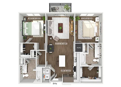 Floor plan B1