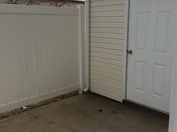Patio and storage room