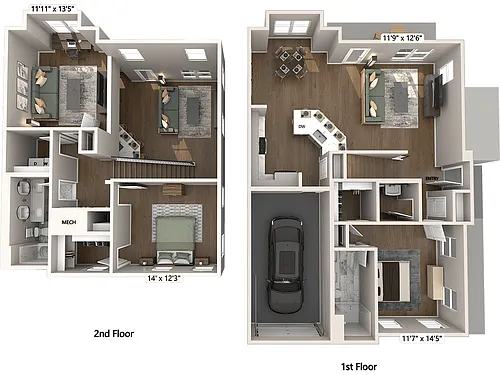 Floor plan BT3-L-A-Signature