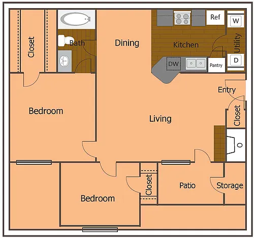 Floor plan 2-1