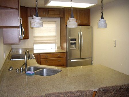 Kitchen with Granite Countertops