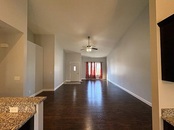 Tall vaulted ceilings create a roomy, comfortable space perfect to relaxing or entertaining.