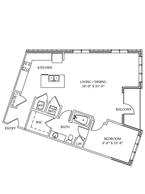 Floor plan A11T1