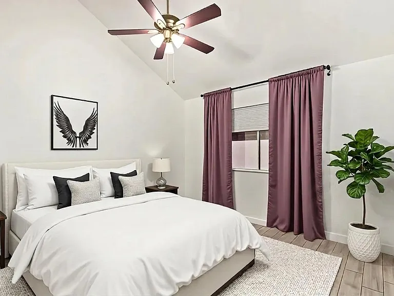 Primary Bedroom | Virtually Staged**