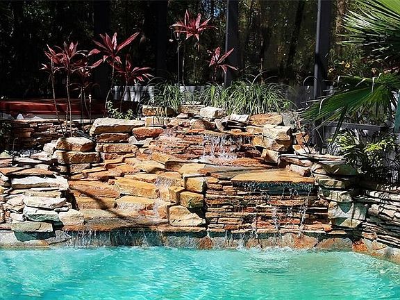 Rock Wall Waterfall
