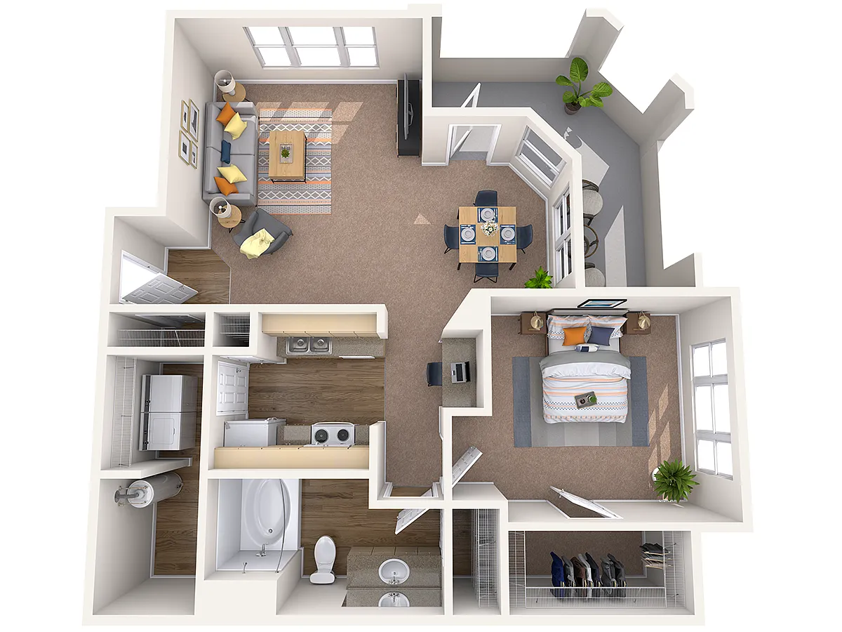 Floor plan A6