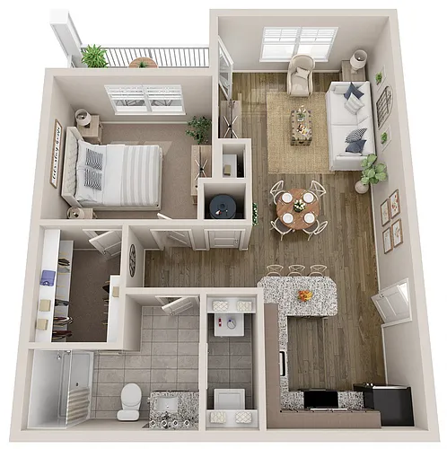 Floor plan A1