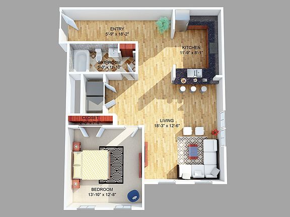 4th image of 926 E Hillside Dr #107