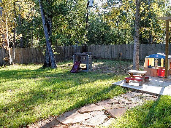 Huge fenced backyard!