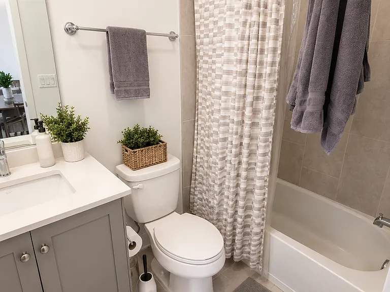 Secondary bathroom