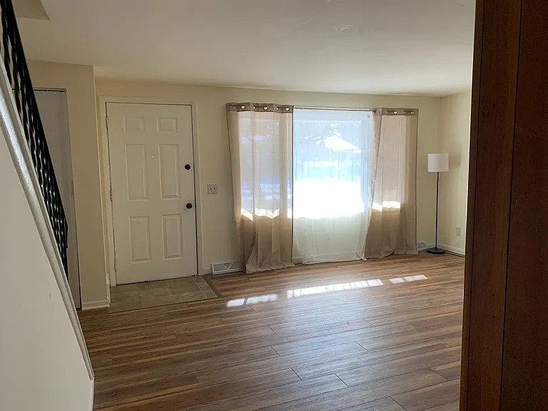 Living Room & Front Door, Front Coat Closet