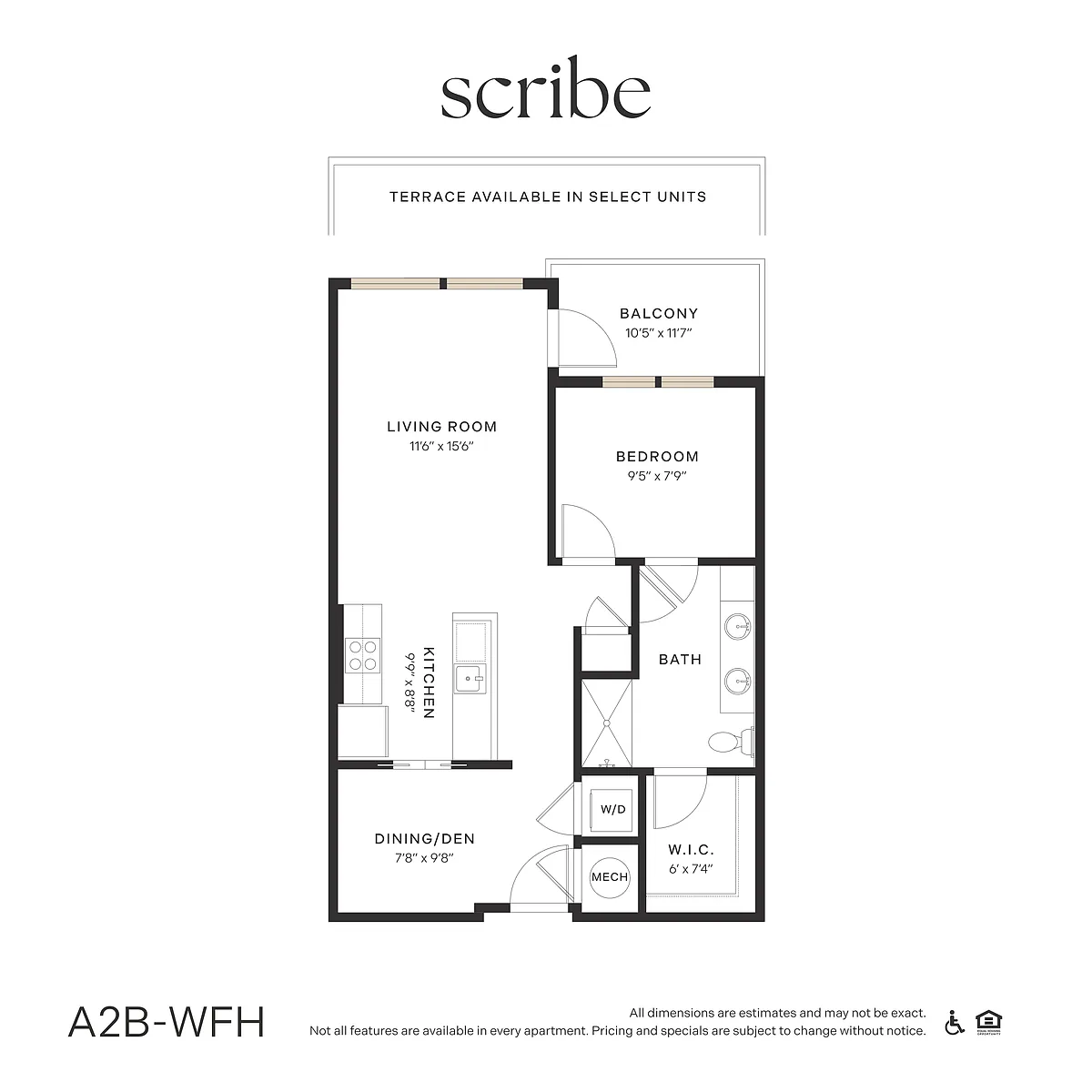 Floor plan A2B-WFH