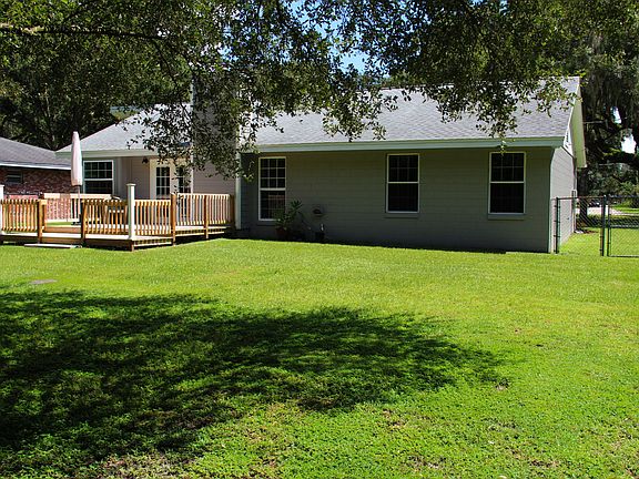 Rear View House and Deck