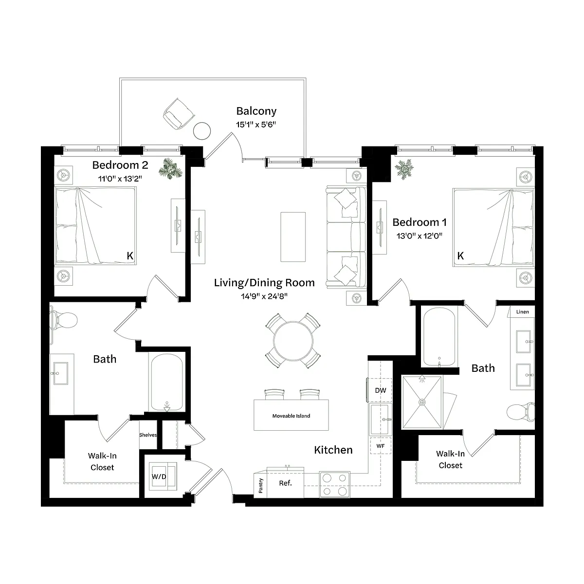 Floor plan B1